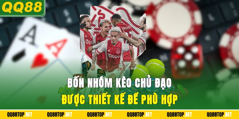 Bốn nhóm kèo chủ đạo, được thiết kế để phù hợp